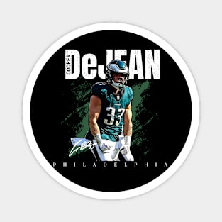 Cooper-DeJean #33 Football Cartoon Magnet